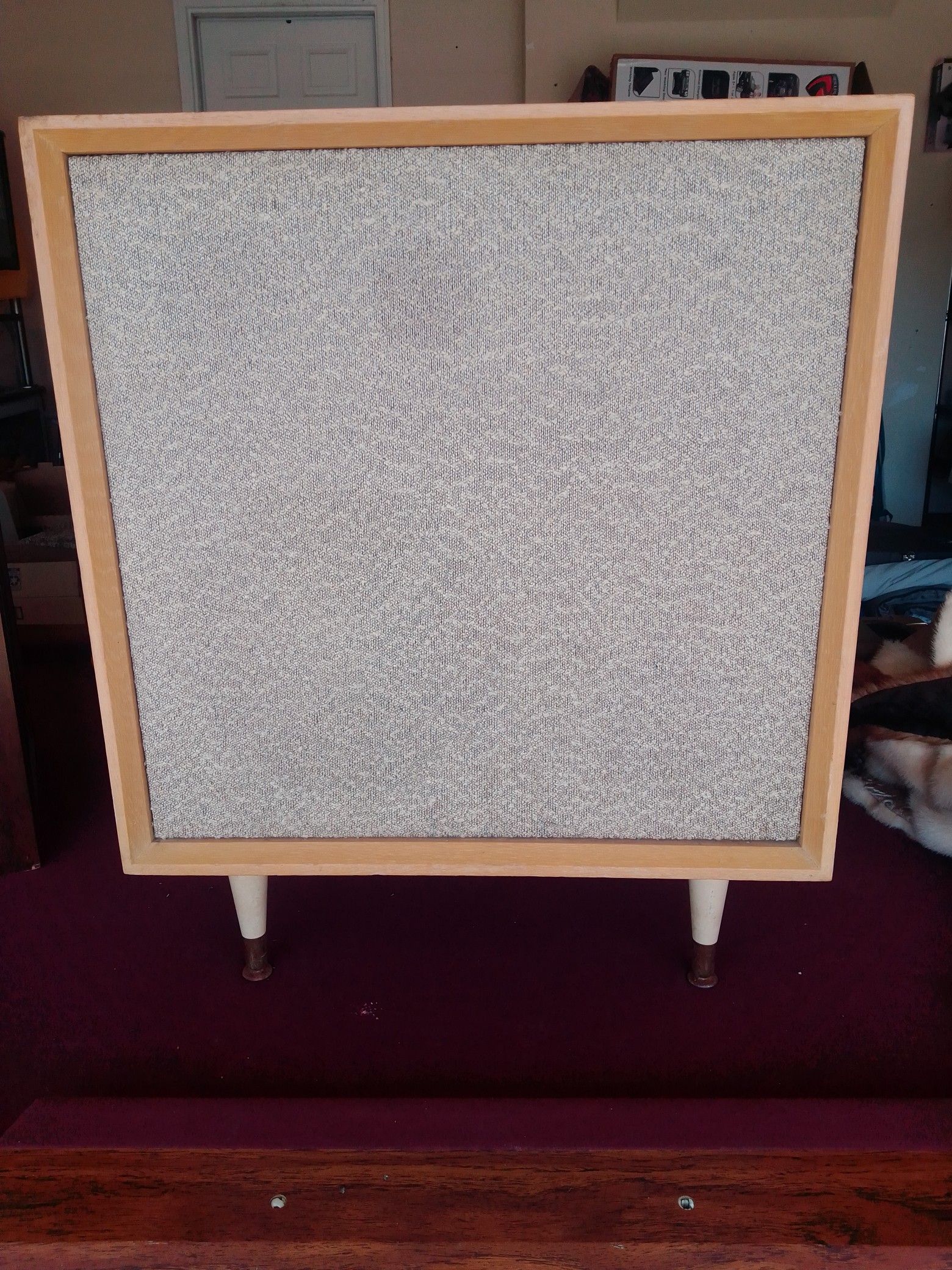 Mid century speaker cabinet!! 1959 Admiral