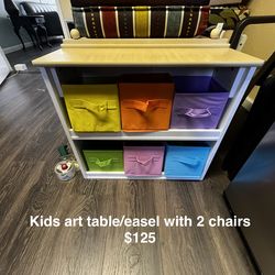 Kids Art And Crafts Table