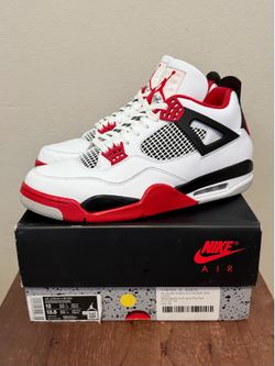 Jordan 4 Fire Red Size 12