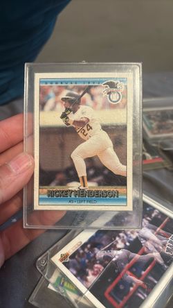 Rickey Henderson Error Card 30