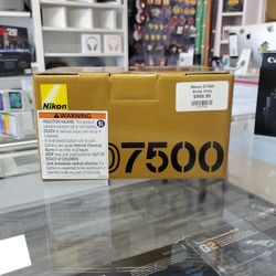 Nikon D7500 Body Only 10/25
