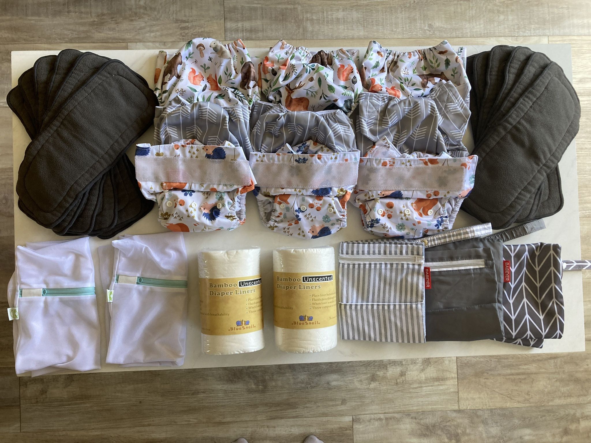 Cloth Diaper Set *GREAT CONDITION *