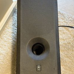Yamaha Powered Subwoofer SW-P201 – Home Theater Bass Speaker