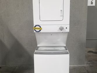 Whirlpool 24 Inch Electric Laundry Center with 1.6 cu. ft. Washer, 6 Wash Cycles, 3.4 cu. ft. Dryer (WET4024HW-D-2958)