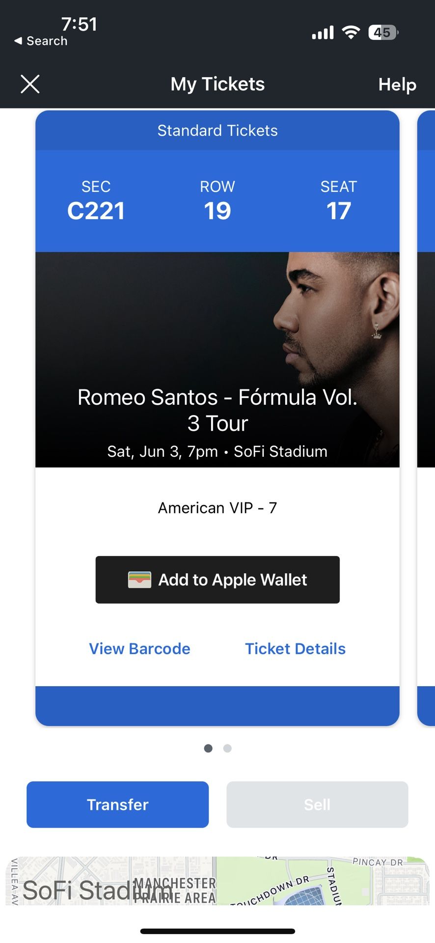 Romeo Santos Concert Tickets Sofi June 3