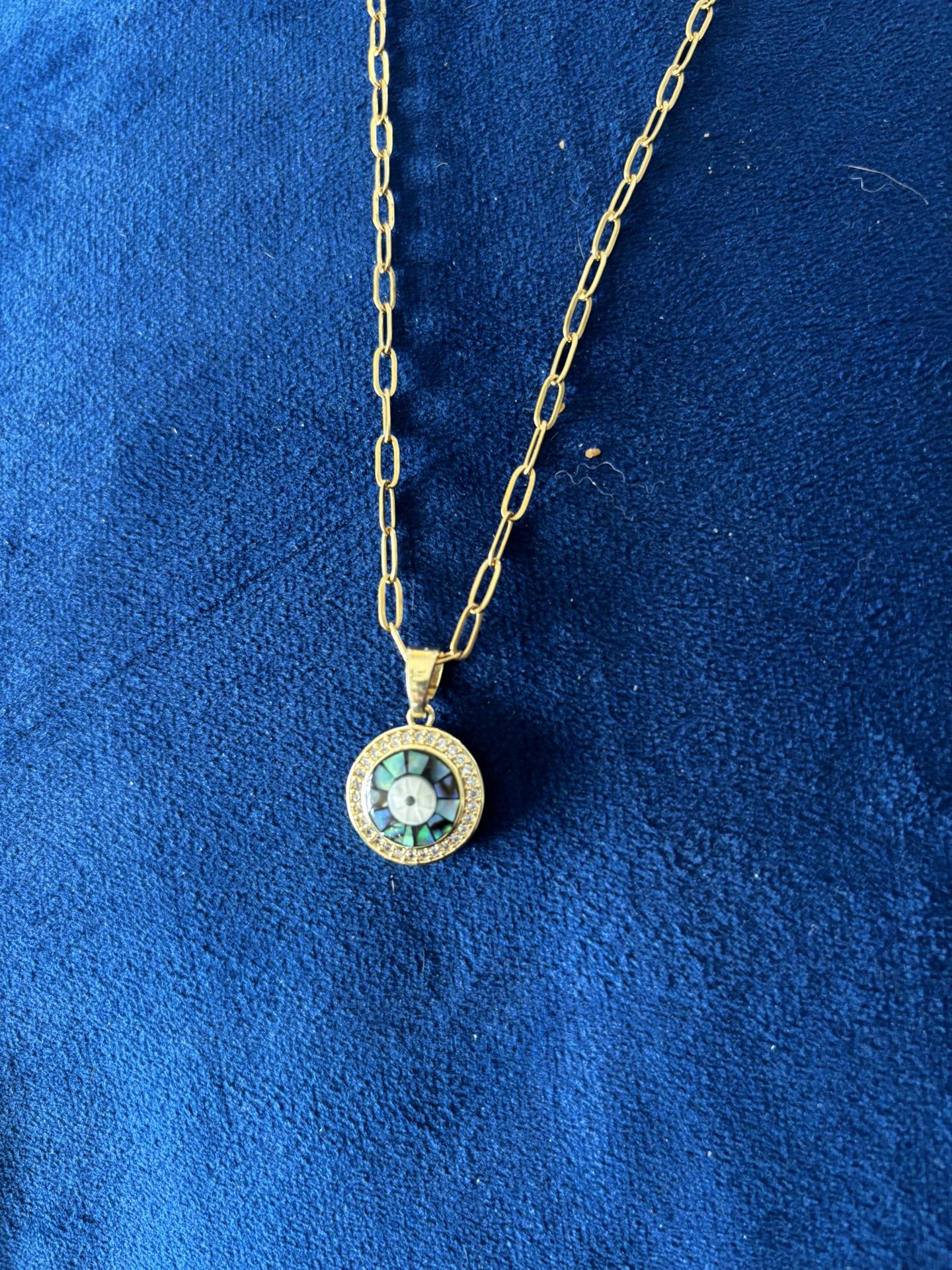 Stunning MOTHER’S DAY GIFT Evil eye Pendant And Chain