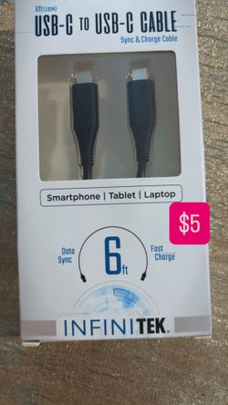 6ft USB TO USB- C cable