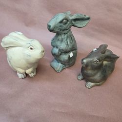 Rabbit Decor Set Of 3