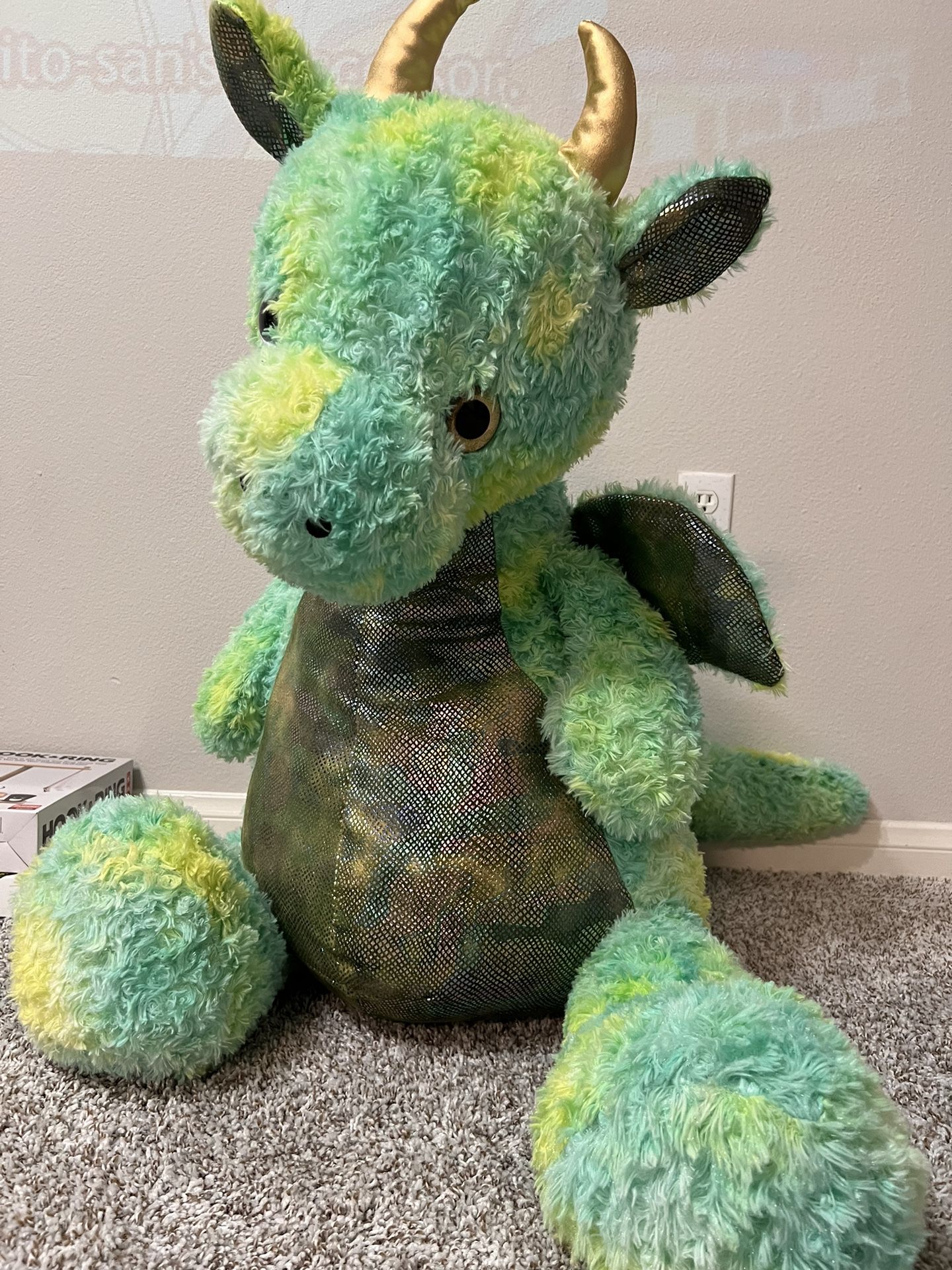 Large Dragon Teddy Bear (CLEAN)