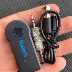 Bluetooth Car Aux Audio Stereo Music Adapter Receiver Transmitter 3.5mm