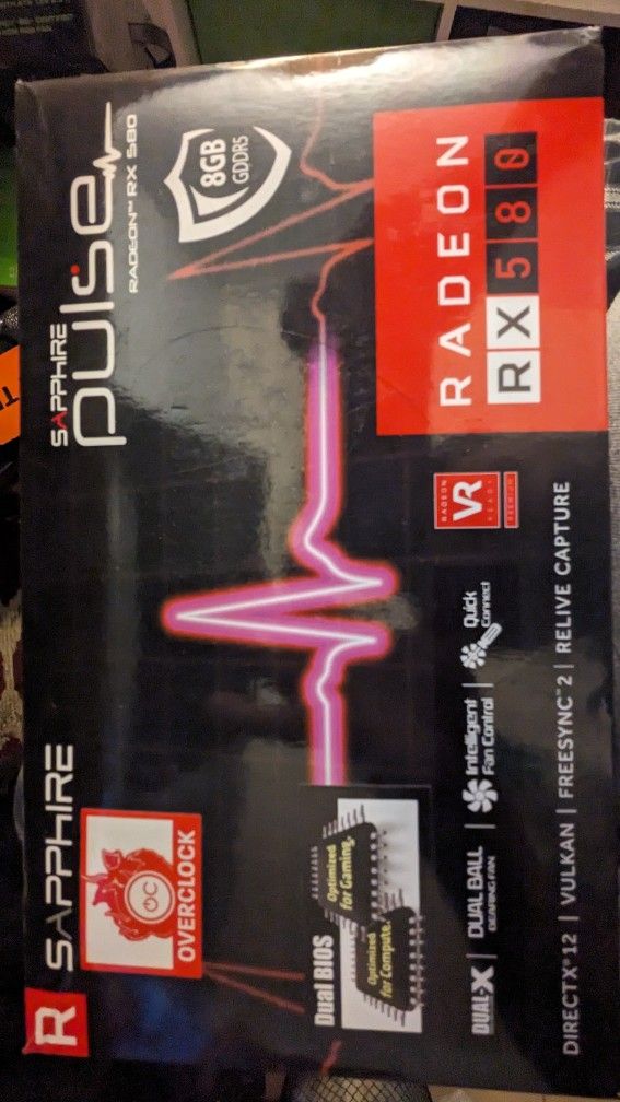 Radeon Pulse RX 580 8GB 