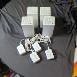 4 Linksys Vlp01 Mesh Wifi Nodes