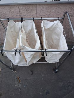 Laundry Basket Canasta Cart