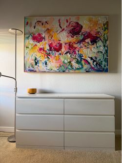 IKEA STORKLINTA 6-Drawer Dresser – White