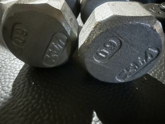60lb Dumbbells