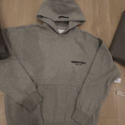 Dark Grey Essentials Hoodie 