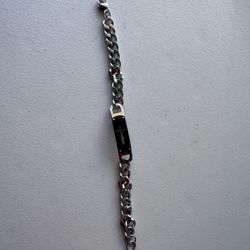Cross Bracelet for Men Boys, Stainless Steel Cuban Cross Chain