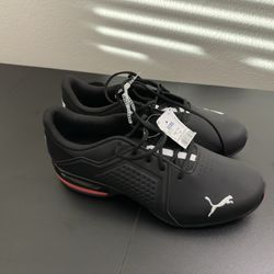 Puma Viz Runner Men’s Shoes Sz 13 Black Red White Logo