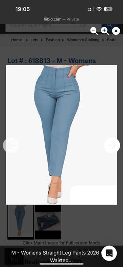 Women's High-Waist Slim Dress Pants