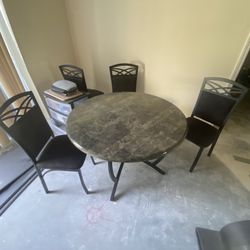 Dining Table with four chairs
