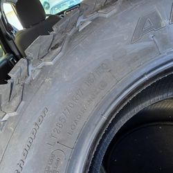 2026 JEEP RUBICON OEM TIRES NEW TAKE OFFS