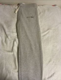 brand new one pair Gray in color large in size jogger sweatpants firm on price