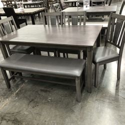 Dining Room Table Set Solid Wood New In The Box