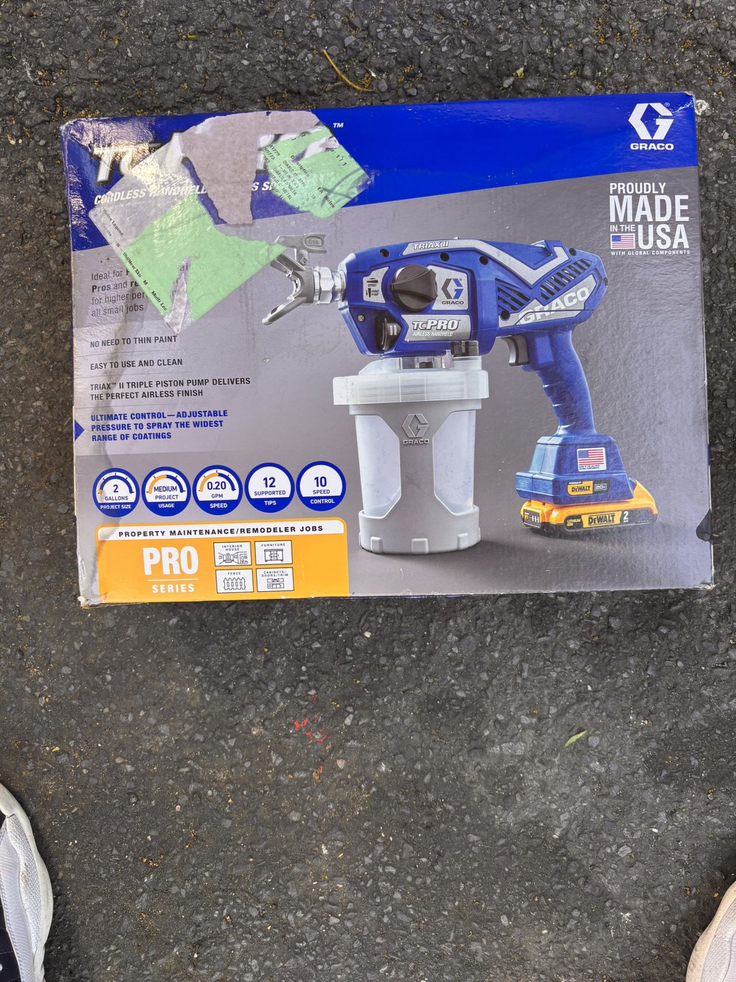 TC Pro Cordless Handheld Airless Sprayer