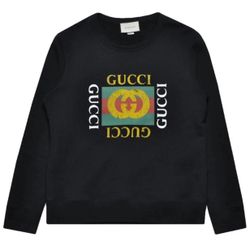 Gucci Distressed Chest Logo Vintage