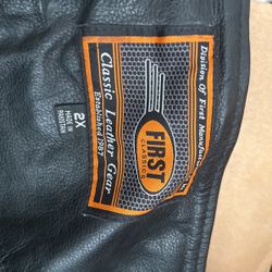 2XL Men’s Leather Chaps