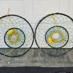 2 Complete Crab Pot Setups 