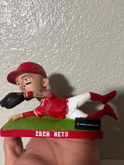 Zach Neto signed bobblehead