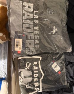2 brand new XL Las Vegas raiders t shirts