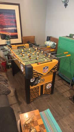 Pittsburgh Steelers Foosball table