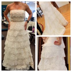 2 in 1 Wedding Dress