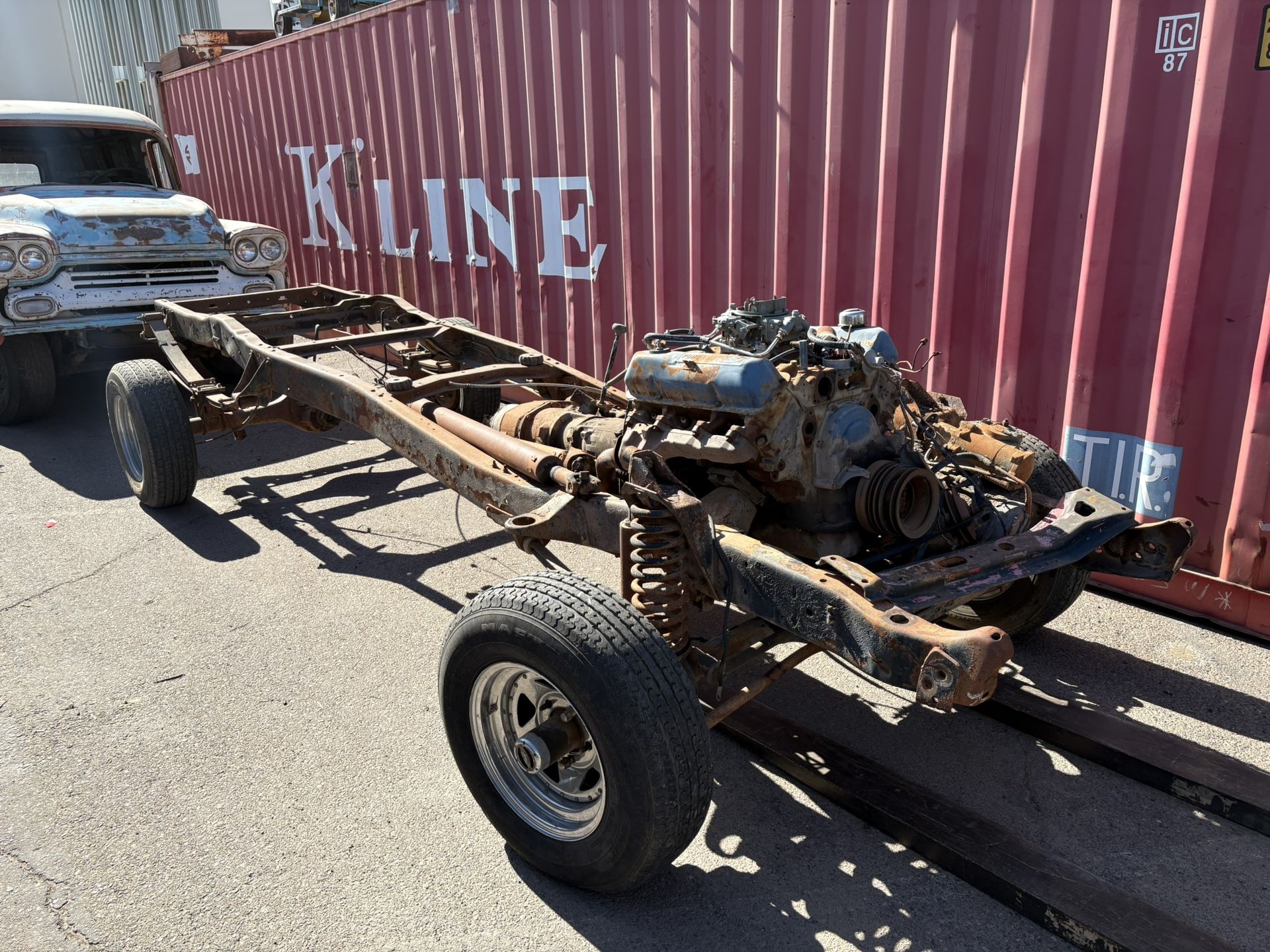 Ford Frame, Engine And Transmission