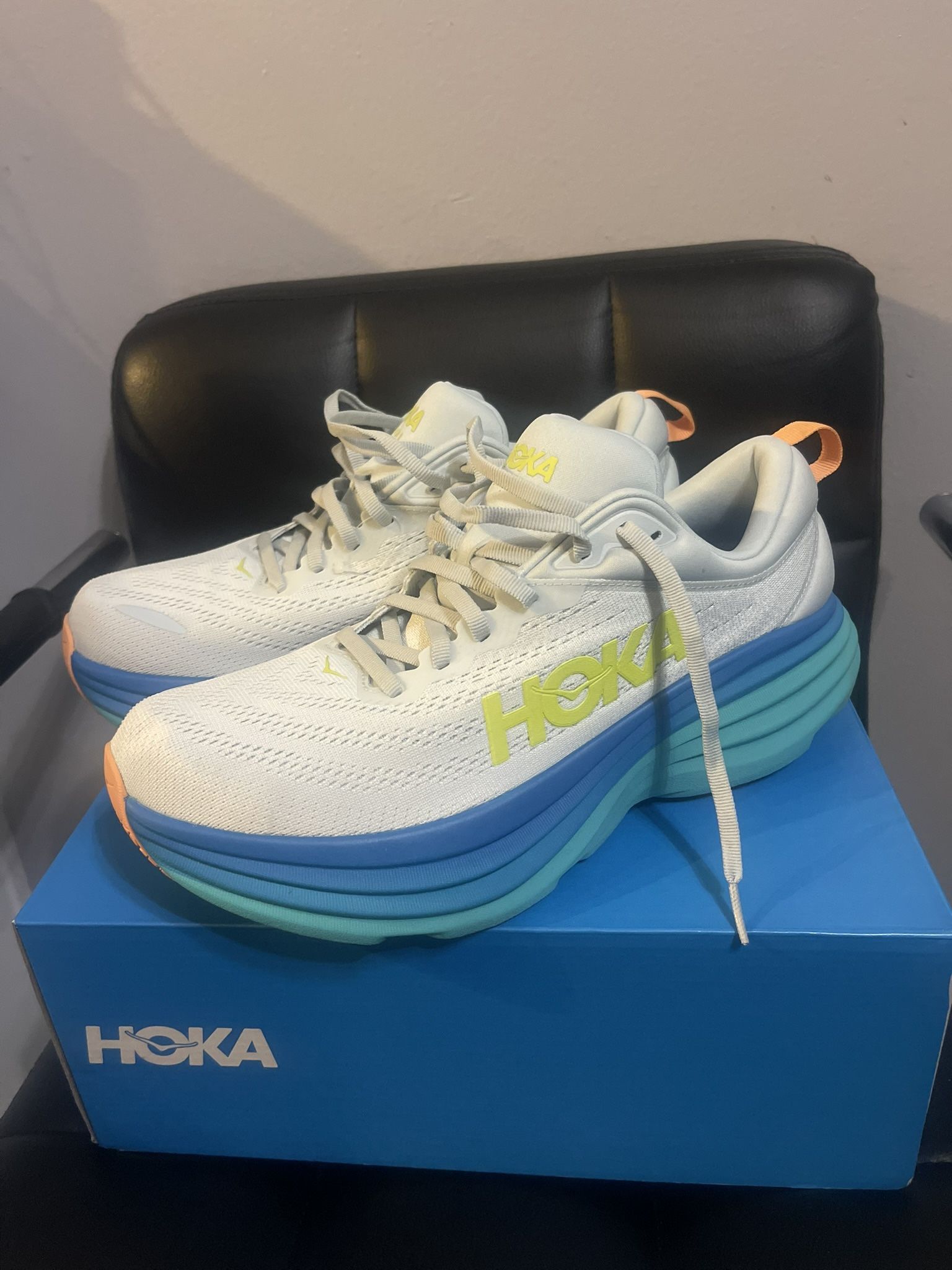 Hoka Bondi 8 (Mens) 12.5 Amazon.com | HOKA ONE ONE Bondi 8 Mens Shoes Size 8, Color  main image 3