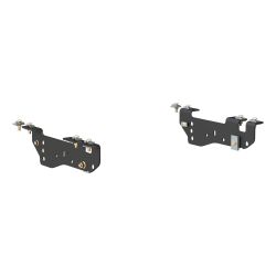 CURT 16448 5th Wheel Installation Brackets, Select Ford F-250, F-350, F-450 Super Duty, CARBIDE BLACK POWDER COAT