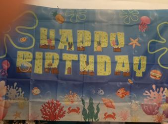 Happy birthday sponge bob theme