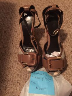 Burberry wedges