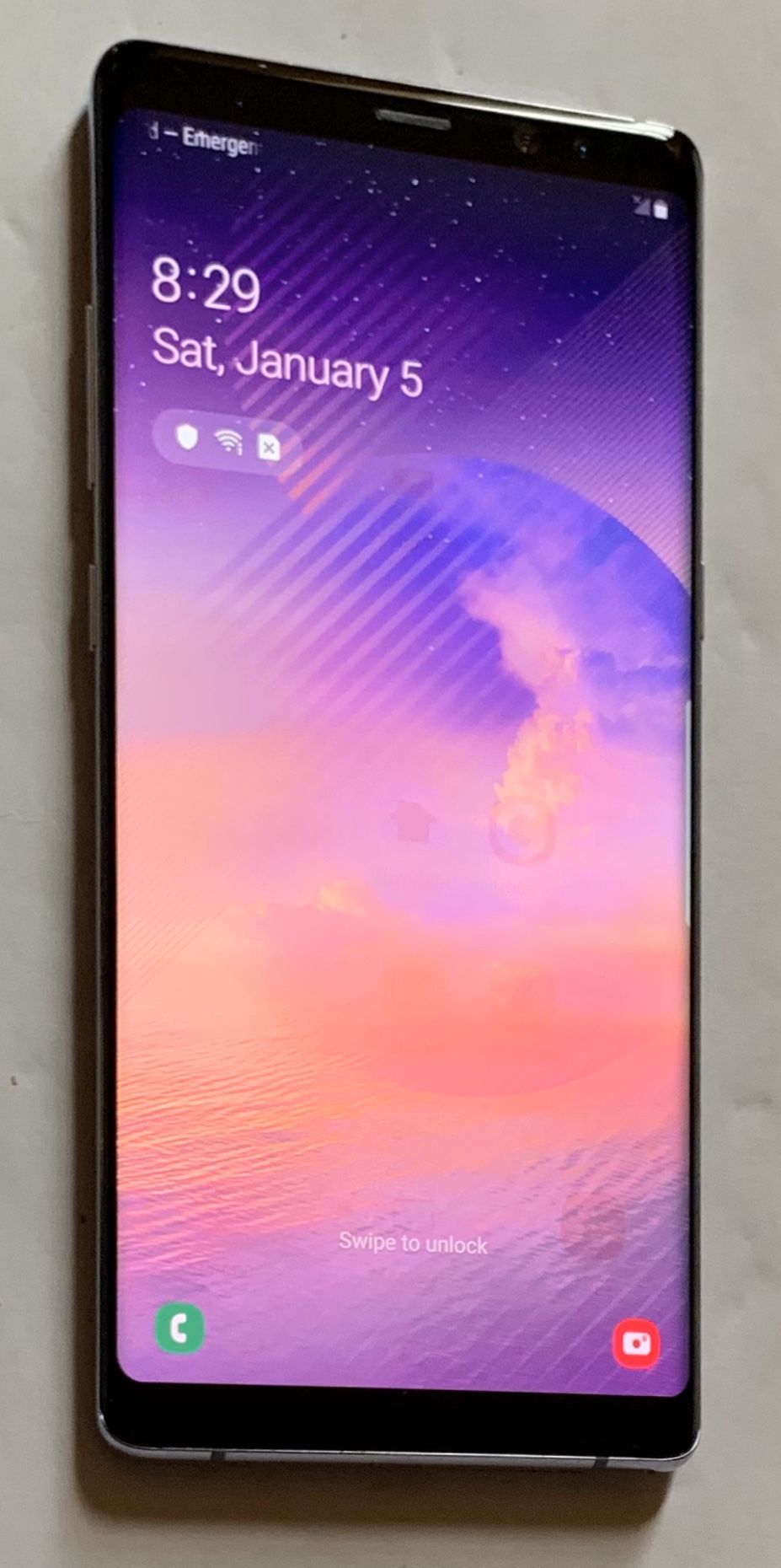 BLUE SAMSUNG GALAXY NOTE 8 - UNLOCKED FOR ANY CARRIER