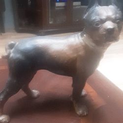 Hubley Cast Iron  Boston Terrier Doorstop 