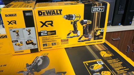 Dewalt XR Impact And Drill Set DCK250QQ2 (price Firm) New Model XR