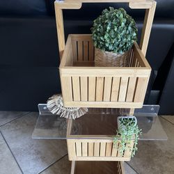 3 Tier Bamboo Organizer