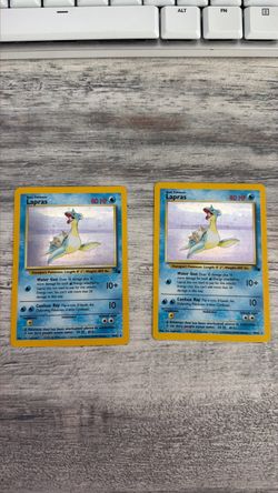 Pokemon Lapras Holo Fossil Set