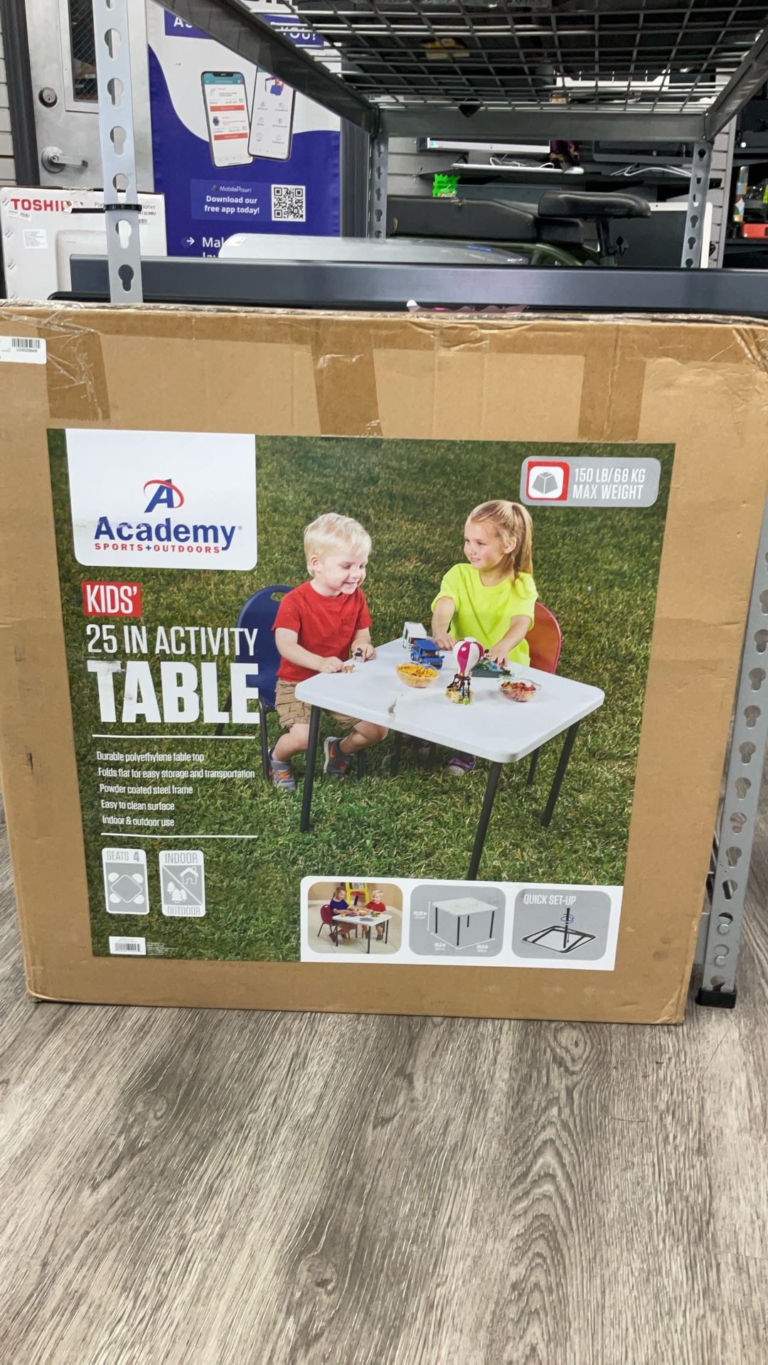 Table Kids 25”