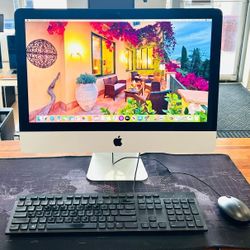 Apple iMac 21” 2013 i5 8GB 1TB All in one Computer Fully Functional
