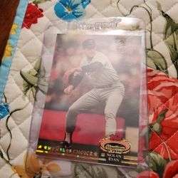 Nolan Ryan Topps Stadium Club Members Choice Topps Stadium Club Baseball Cards 