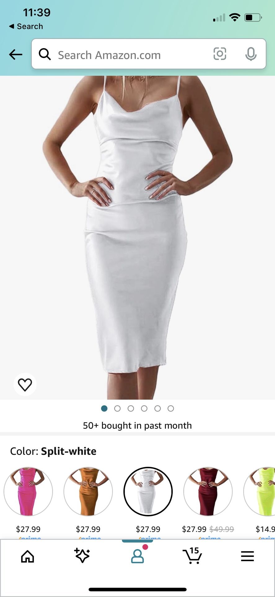 White Cocktail Dress 