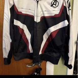 young men's-teen/tweens marvel hoodie and short sleeve top size small